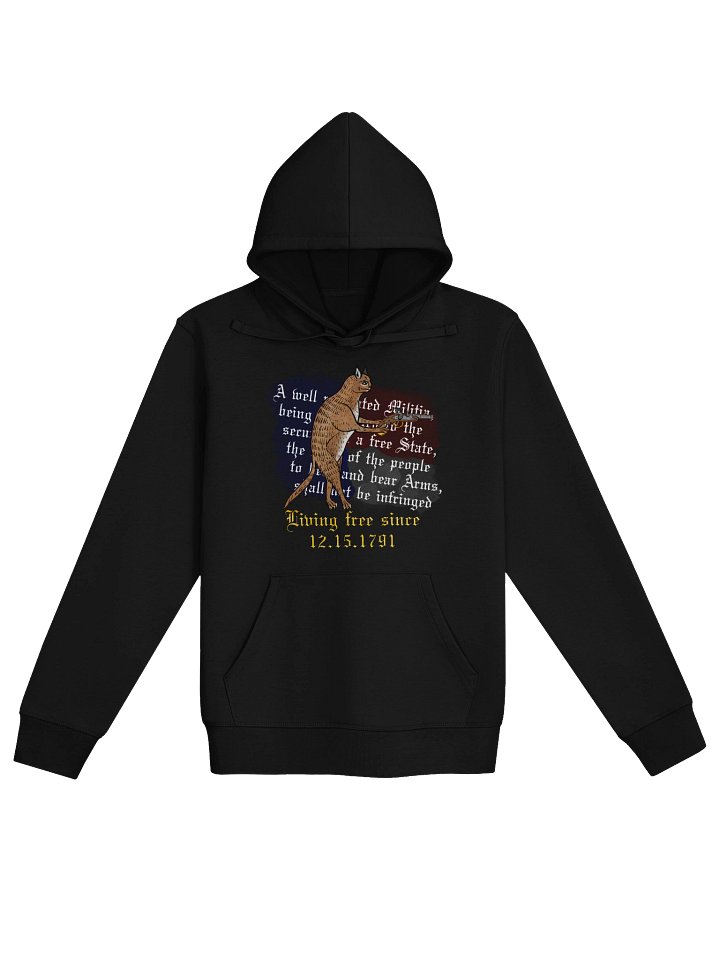 Living Free Since 12.15.1791 | Hoodie product image (1)