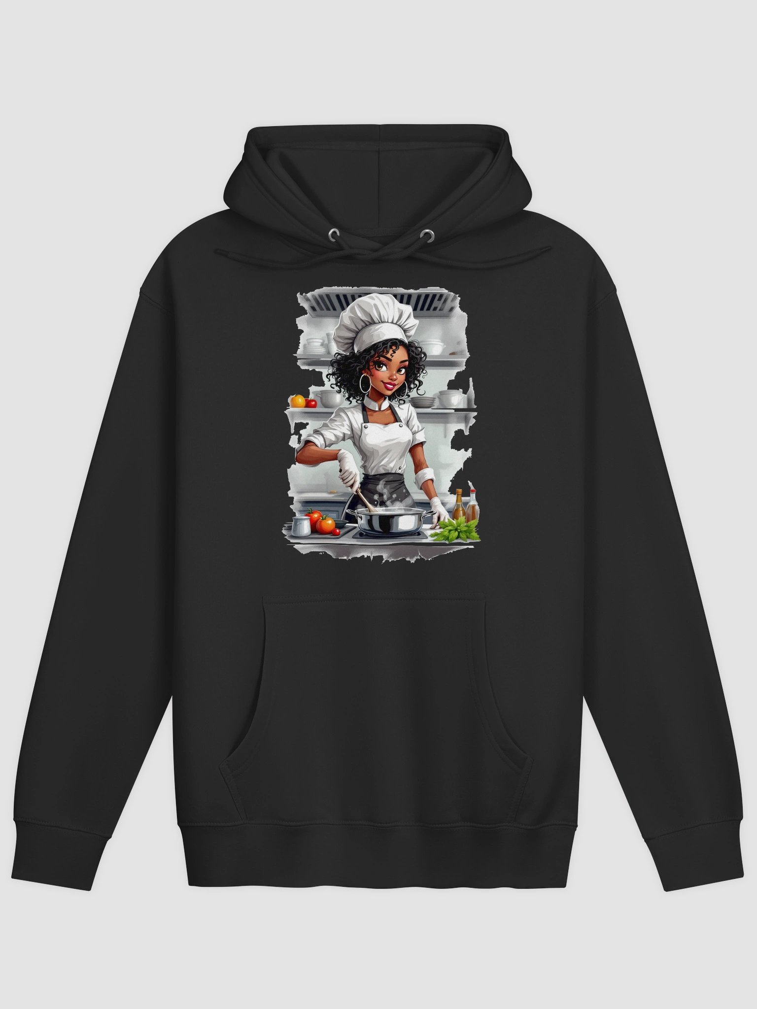 Curly Chef Premium Hoodie product image (2)