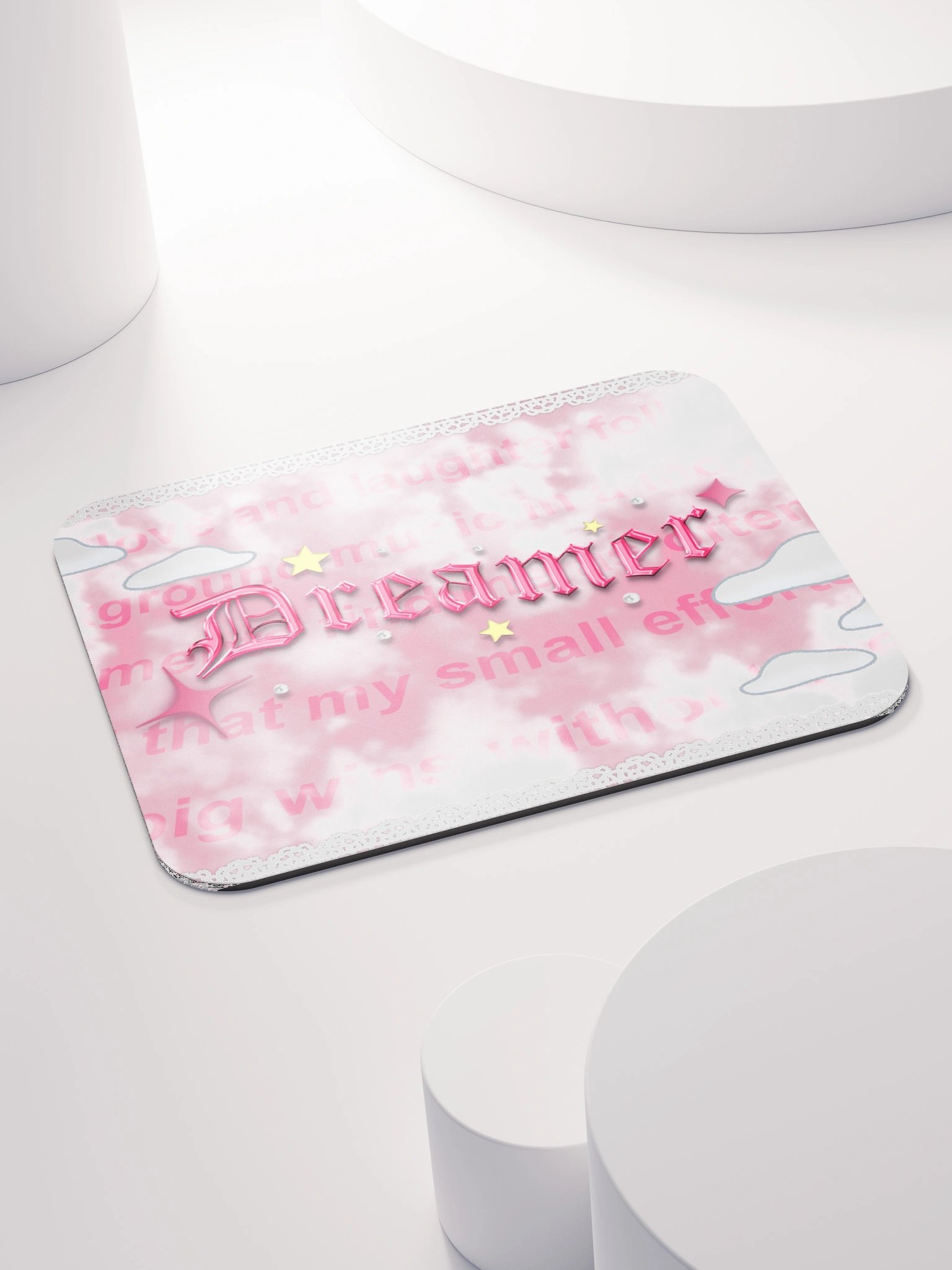 Dreamer (Mouse Pad - Pink) product image (5)