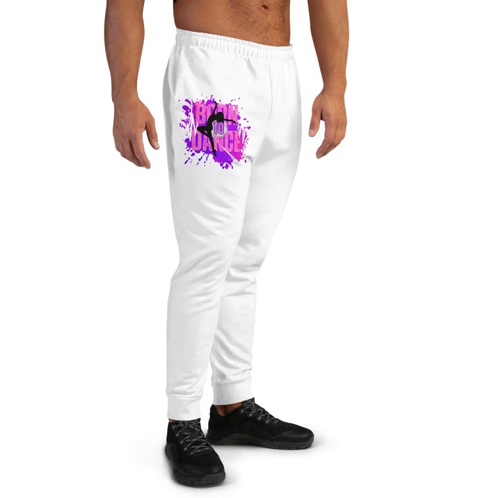 Dynamic Born to Dance Her Silhouette Wave Men's Joggers product image (2)