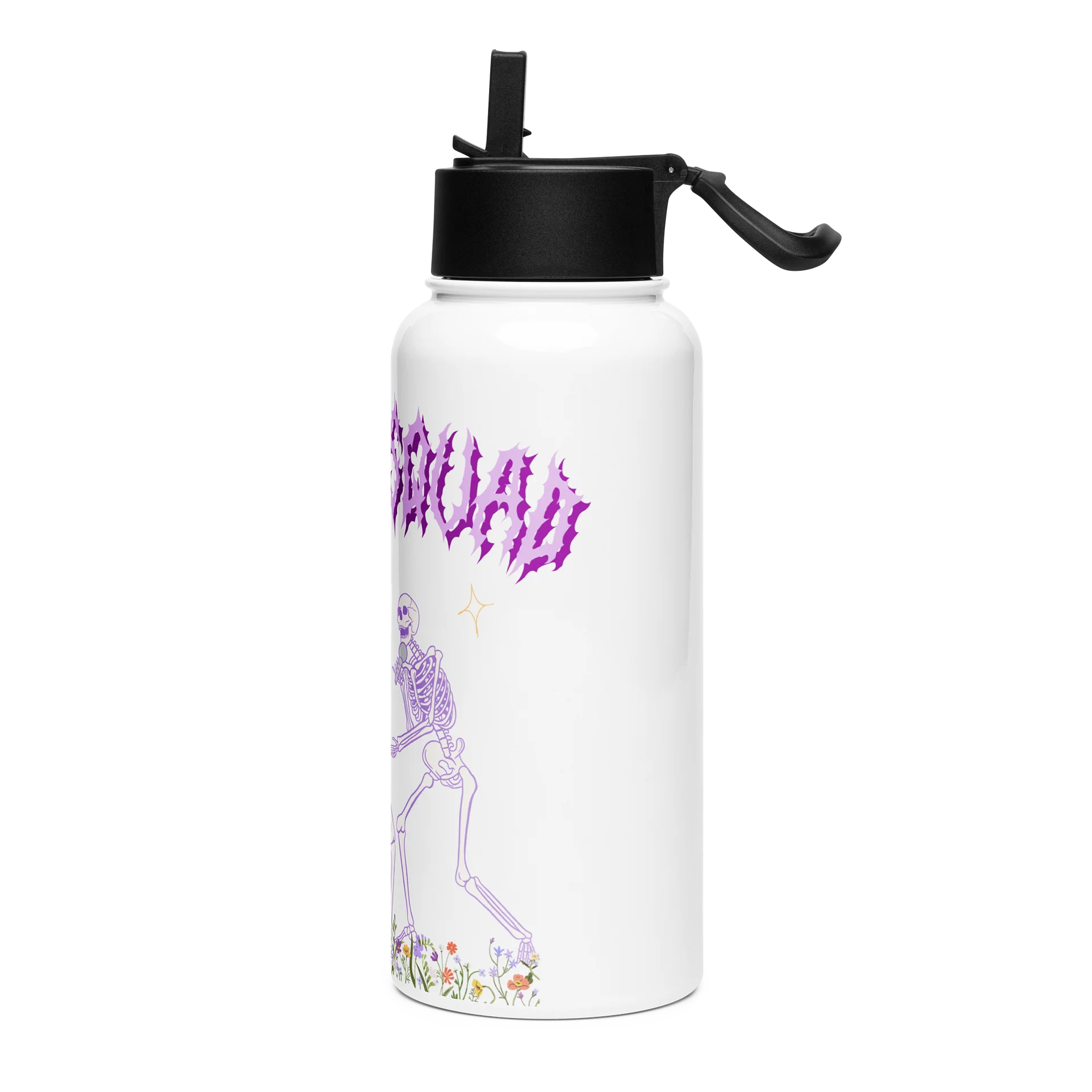 Gnome Squad 32oz Straw Bottle product image (3)