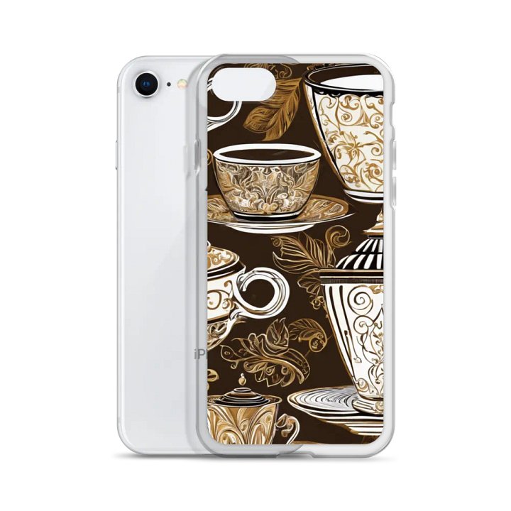 Vintage Coffee Cups iPhone® Case product image (51)