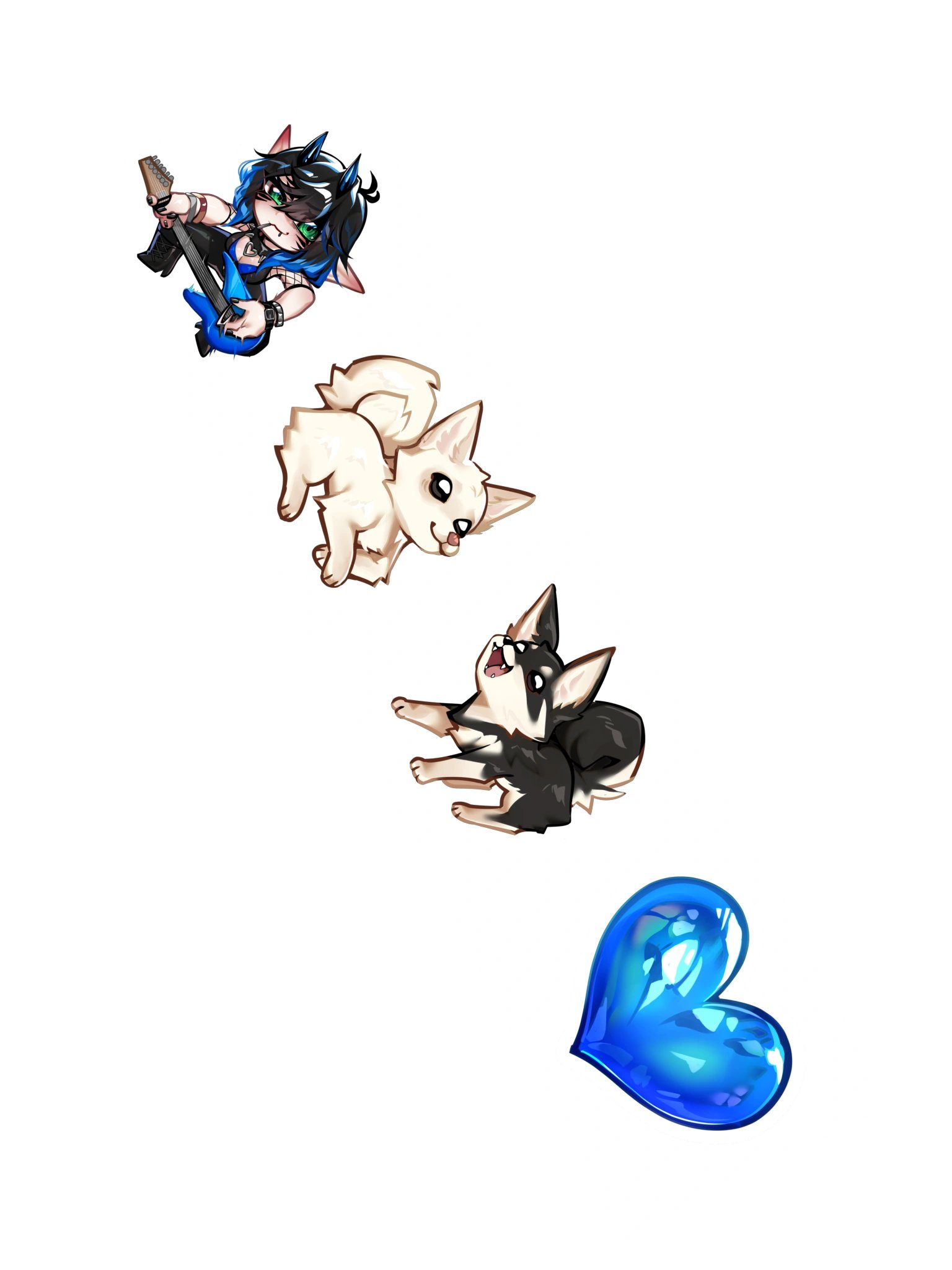 Troble Family Kiss-Cut Sticker Sheet product image (2)