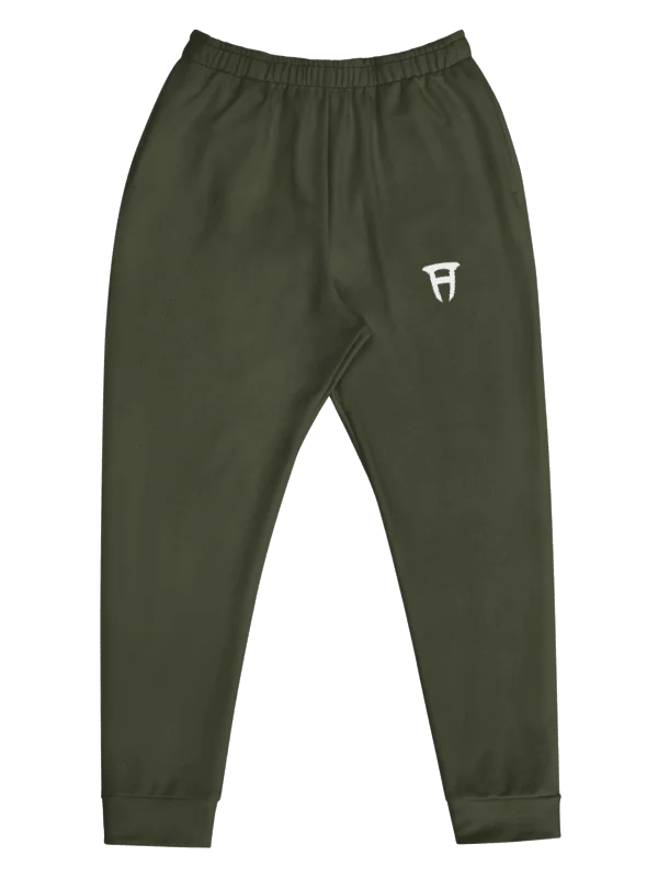 Emblem Slim Joggers - Green product image (1)