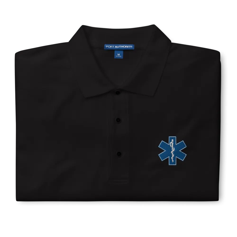 "Star Of Life" Embroidered Collared Shirt. product image (1)