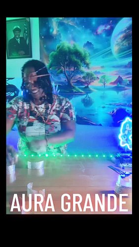AURA GRANDE #aura #elv8dwarriher #telekinesis
