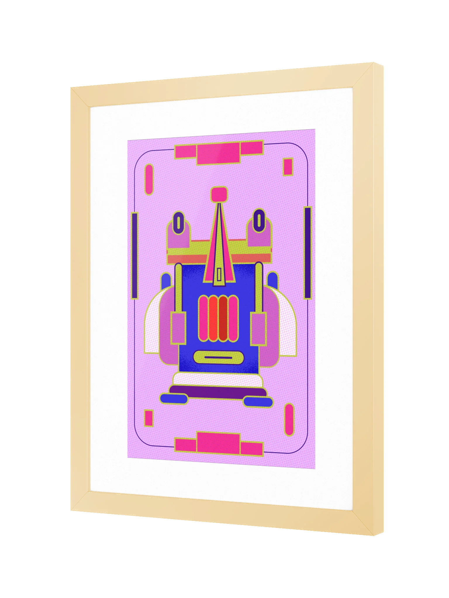 object illustration with pop art effect product image (6)