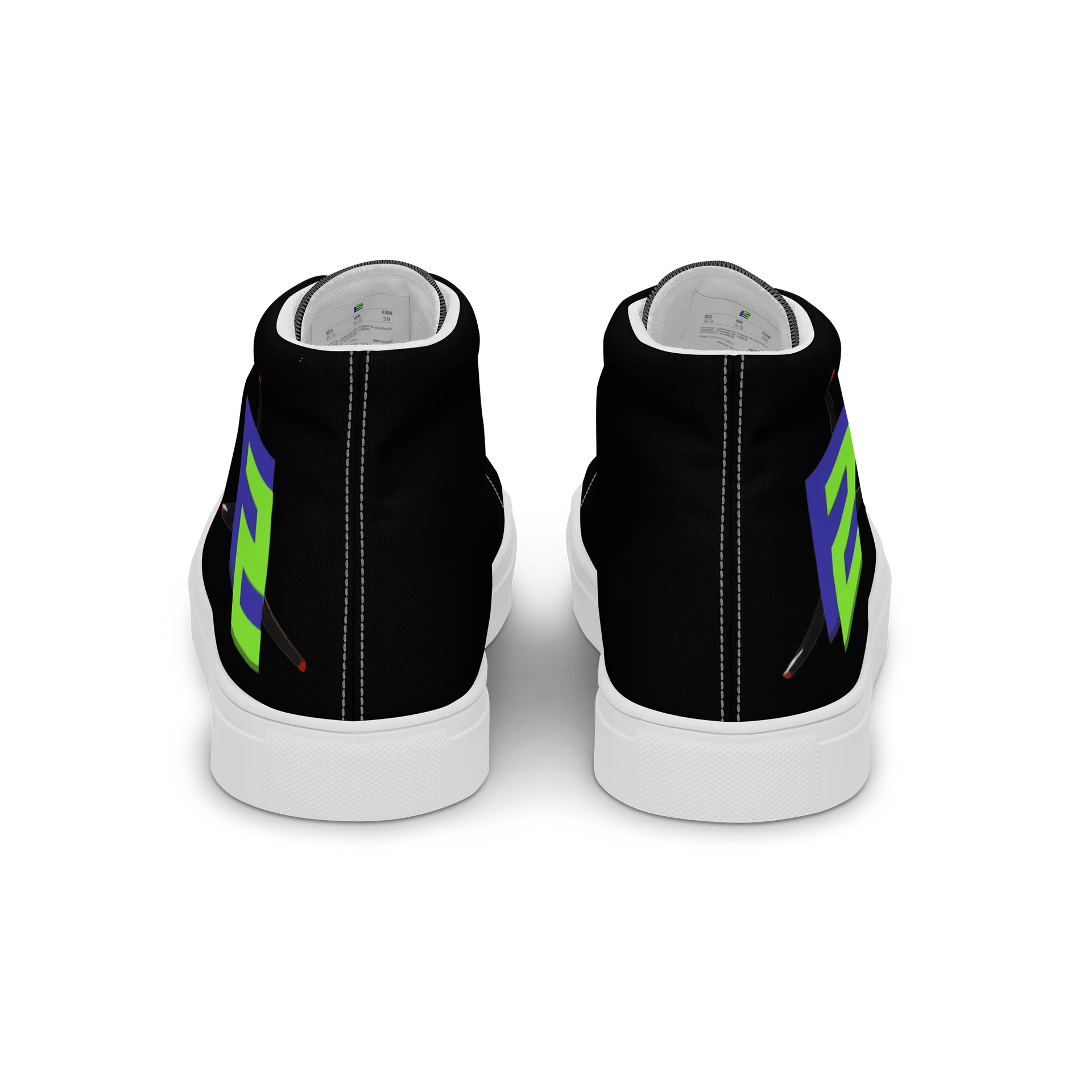 Black hi-tops product image (4)