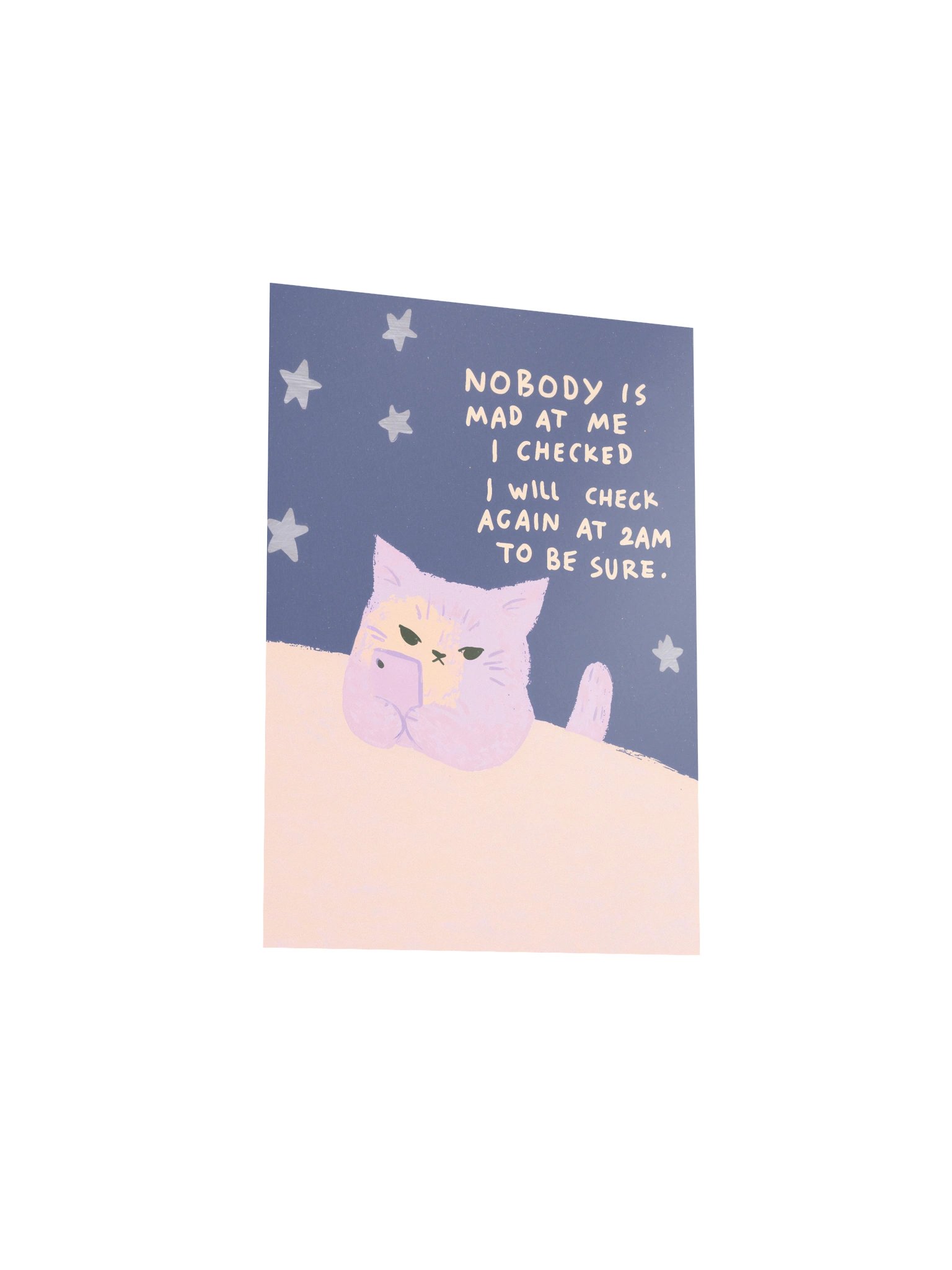 Nobody Is Mad at Me Cat Poster product image (21)