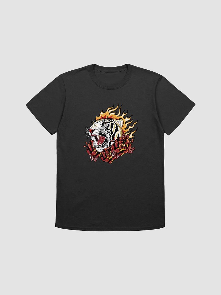 Fierce Tiger Flames Unisex Tee product image (2)