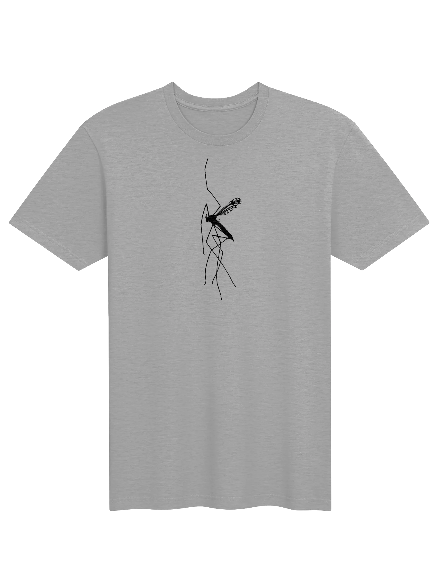 Mosquito Scan, 1993 — Black Print T-Shirt