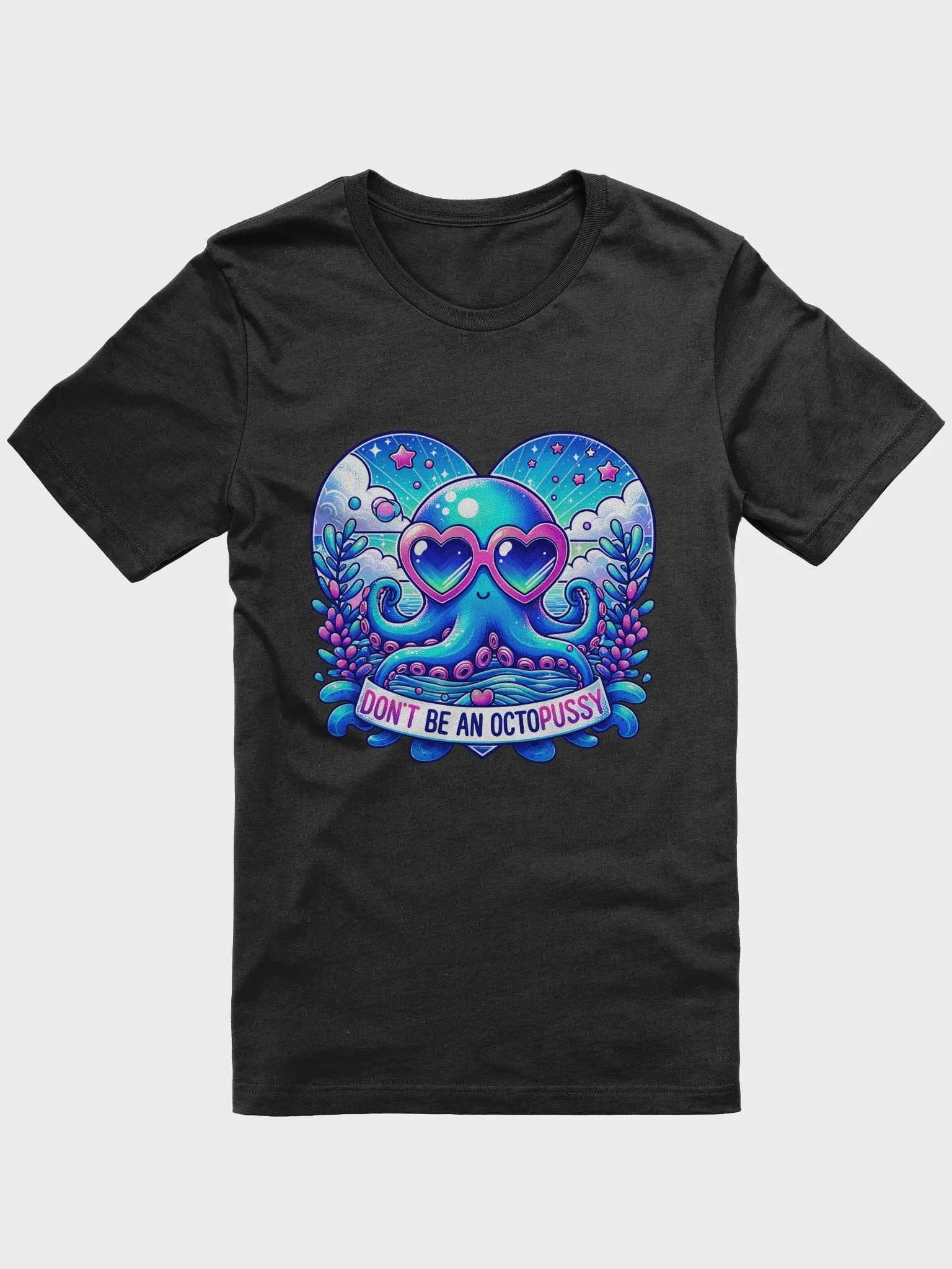 Octopus Heart Sunglasses T-Shirt product image (1)