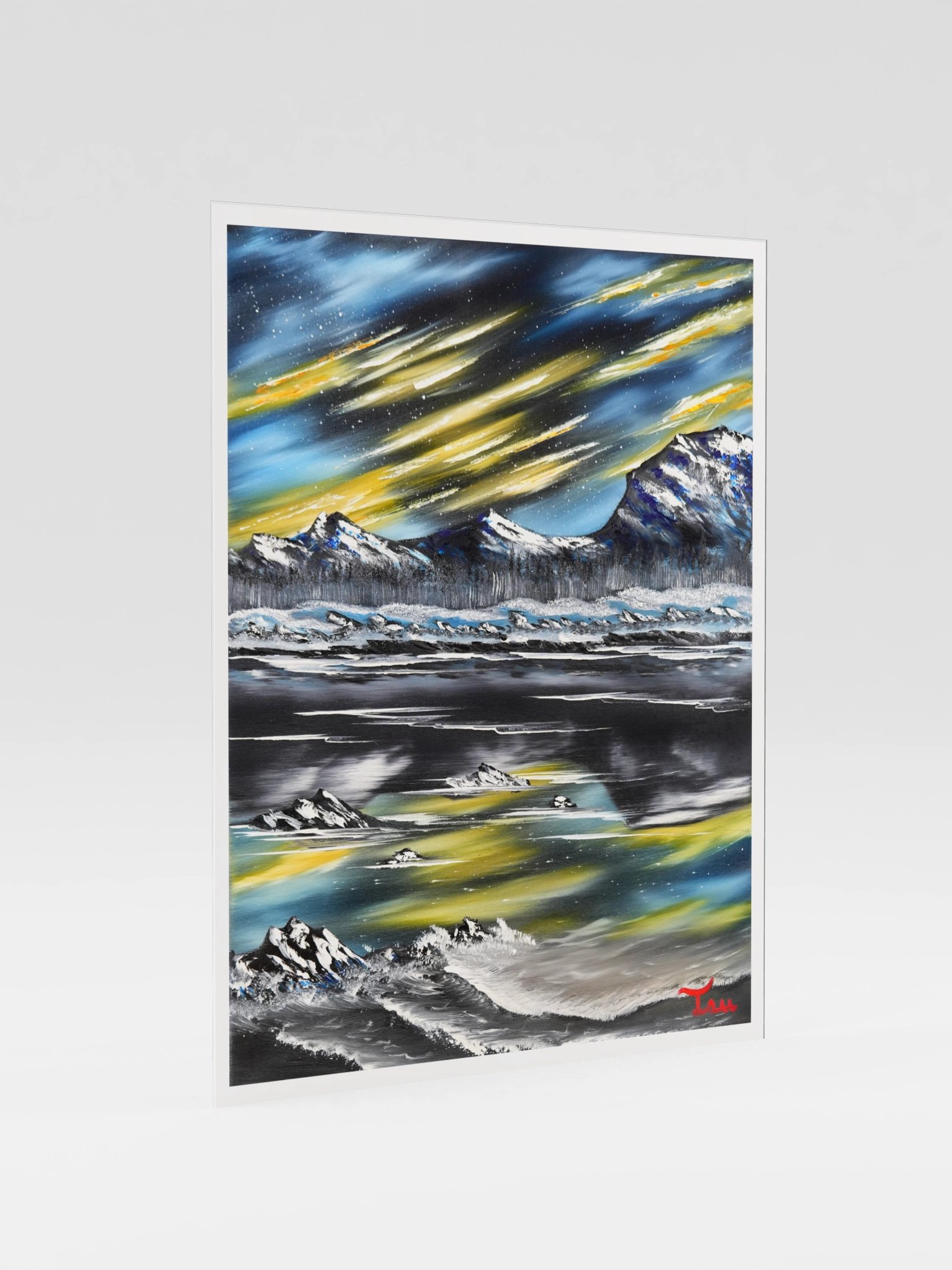 The Falling Stars - Matte Poster Print product image (2)