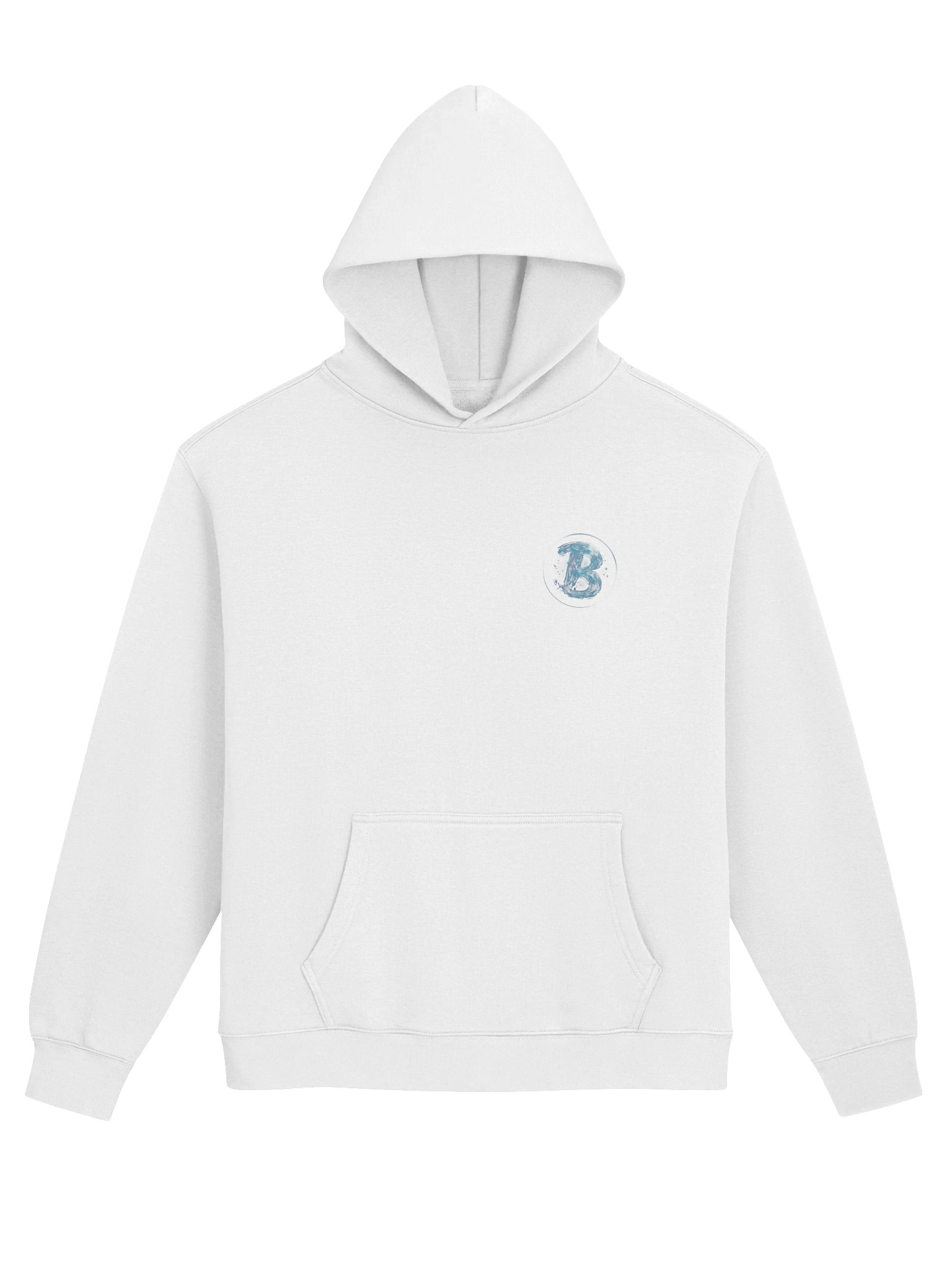 "Submerged in Soul" Relaxed Hoodie - White product image (1)