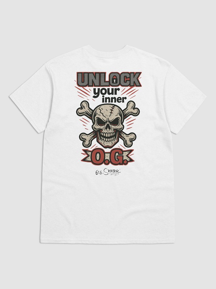 "Unlock Your Inner O.G." (white) product image (1)