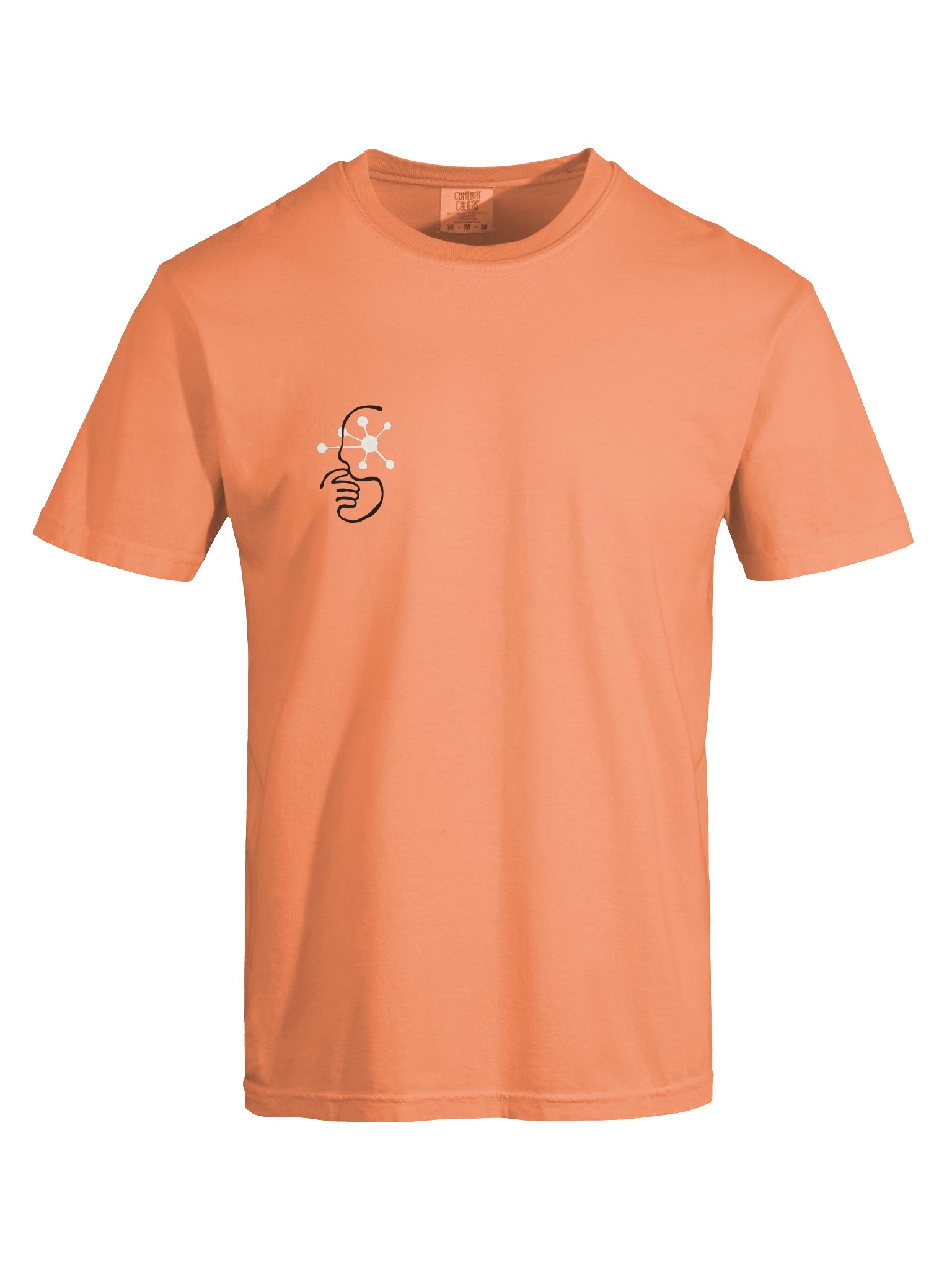 anthropic — heavyweight tee (terracotta) product image (5)