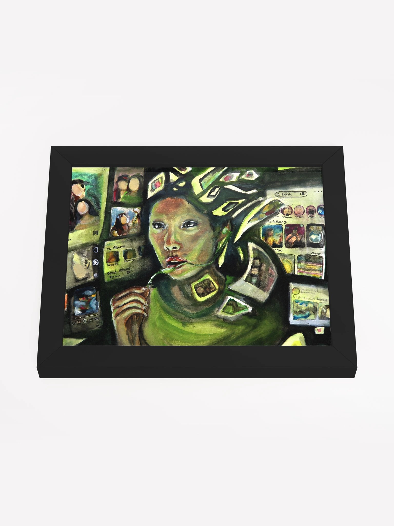 IS ANYONE THERE? - Framed Print product image (9)