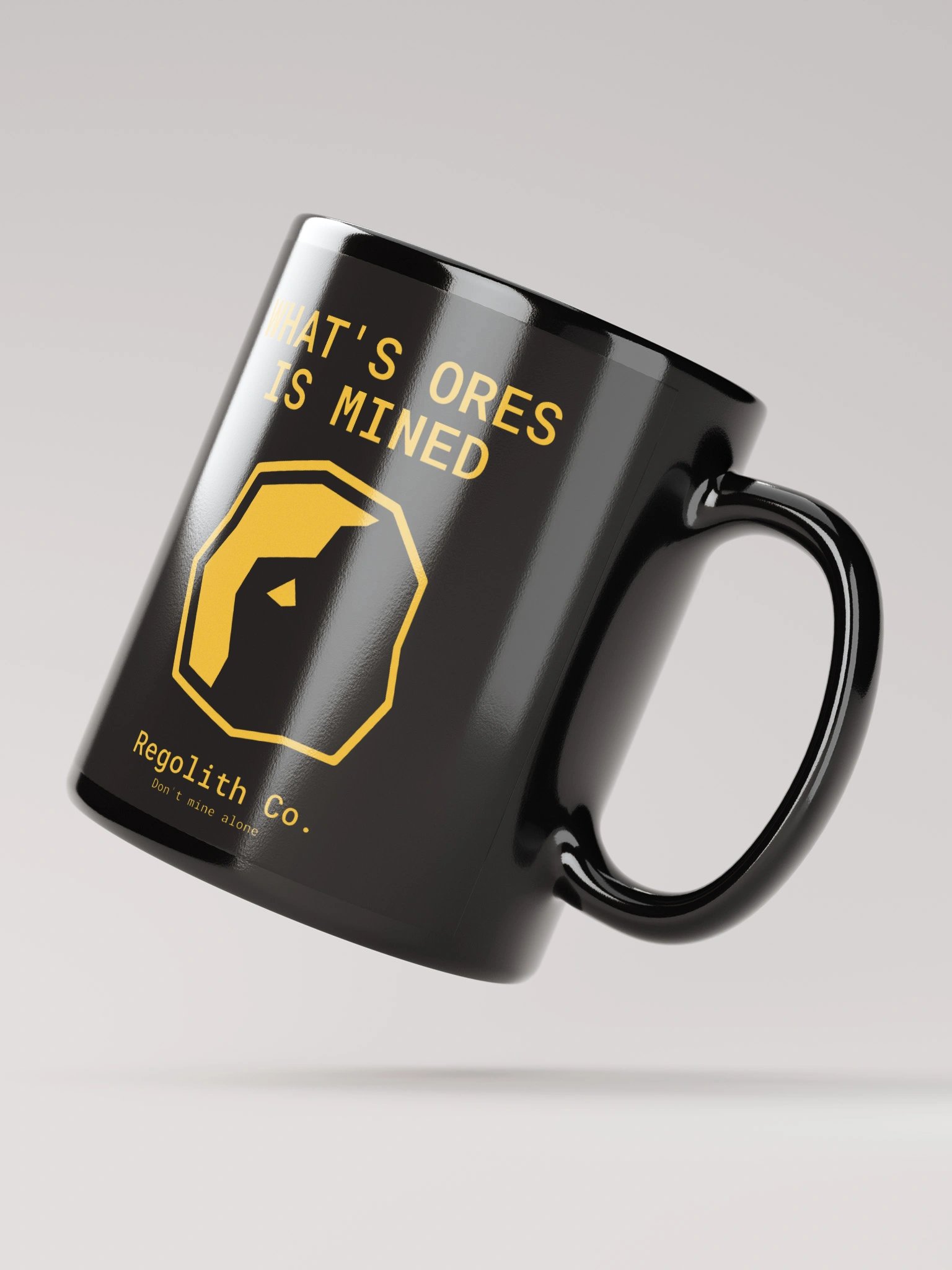 What's Ores is Mined Black Mug product image (3)