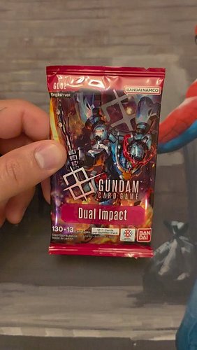 It's been a minute... crack a pack of #Gundam with me?? #gundamwing #gundamtcg #packopening #tcg