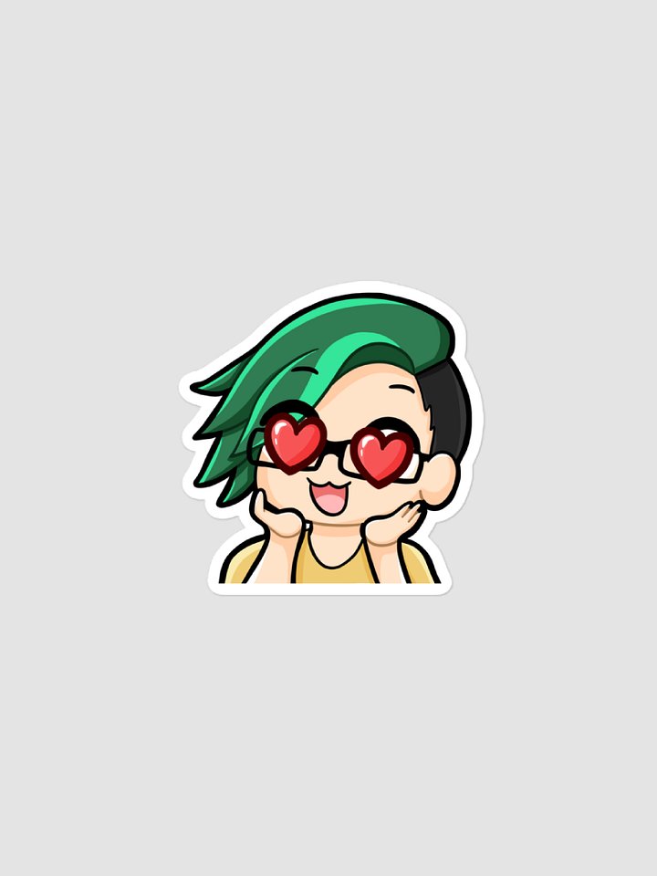 Kananers Heart Eyes V2 Sticker product image (1)