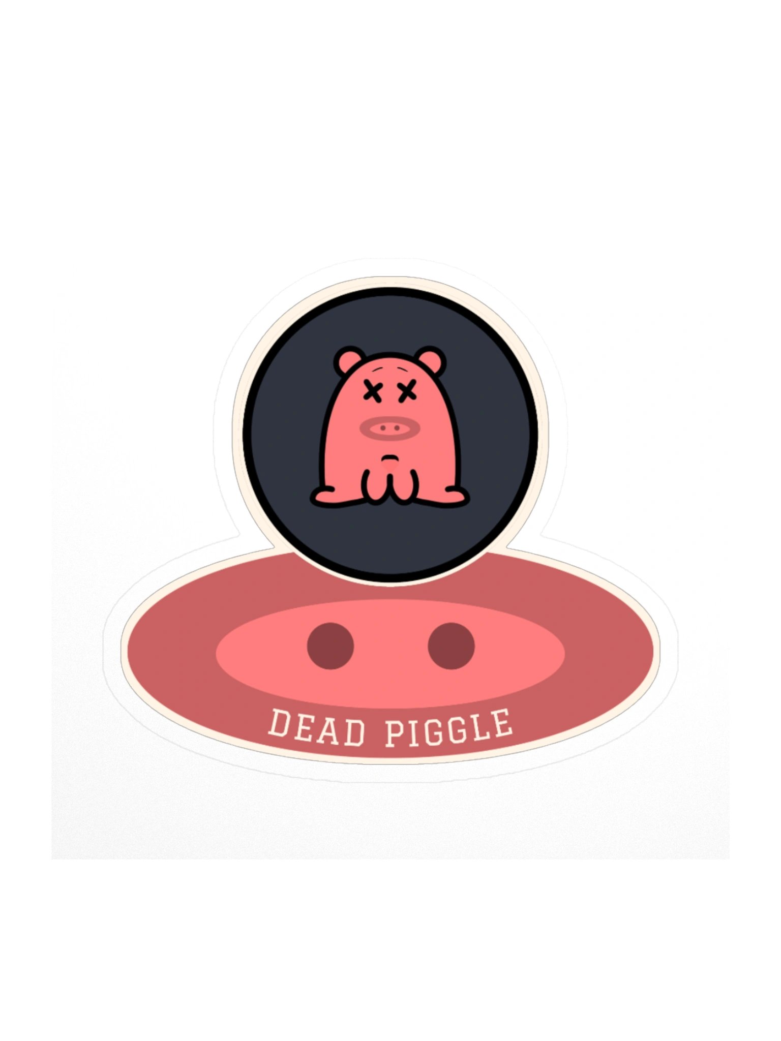 Dead Piggle Snout Sticker product image (2)