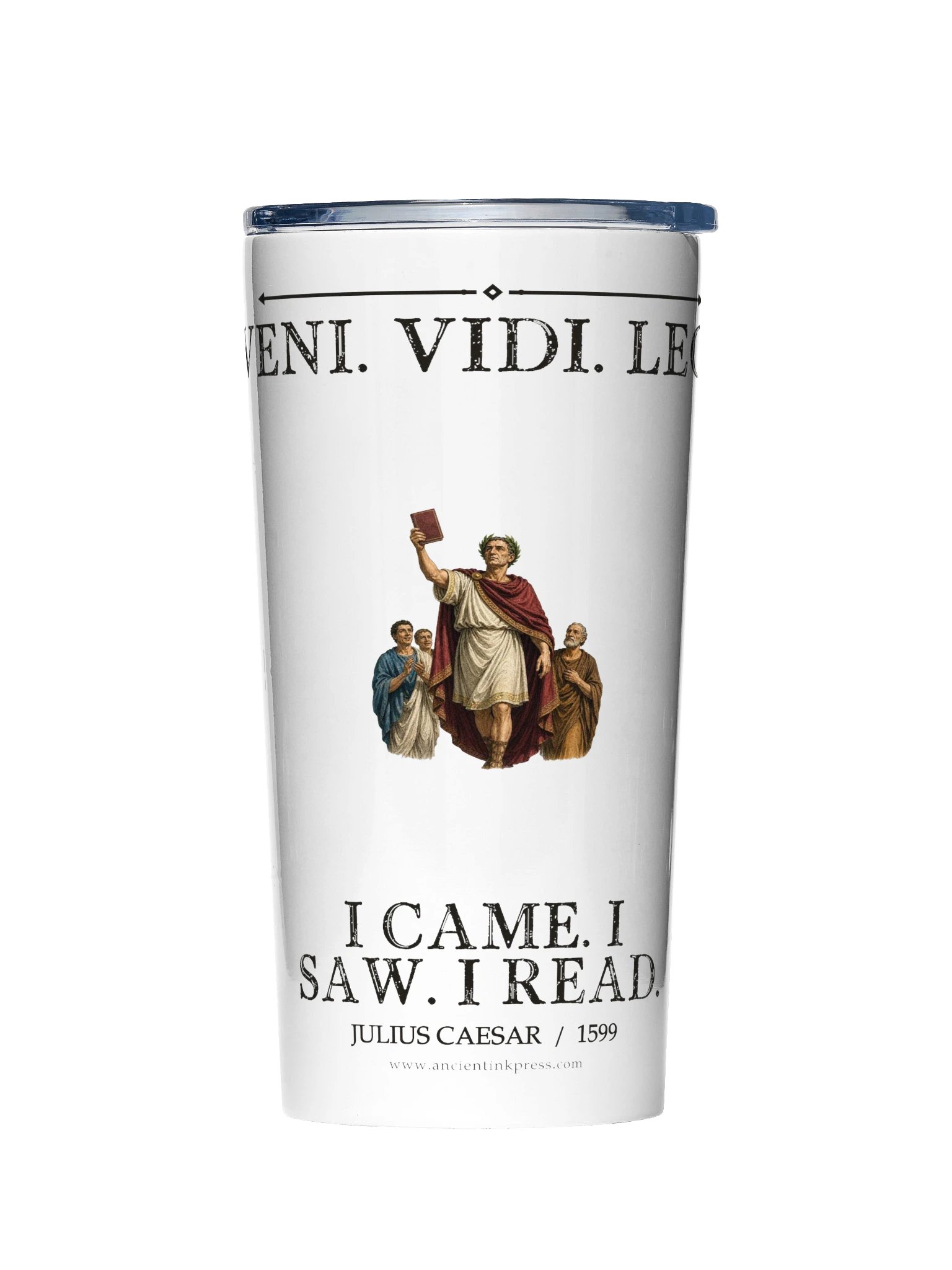 Veni Vidi Legi -- Julius Caesar 20oz Tumbler product image (1)