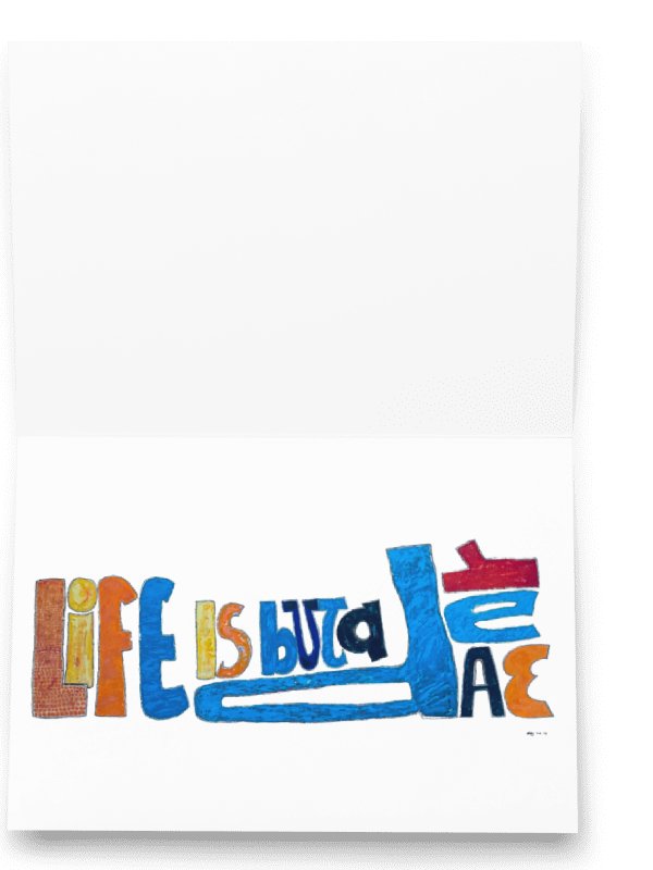 Row Row Row Your Boat Greeting Card 2 product image (2)