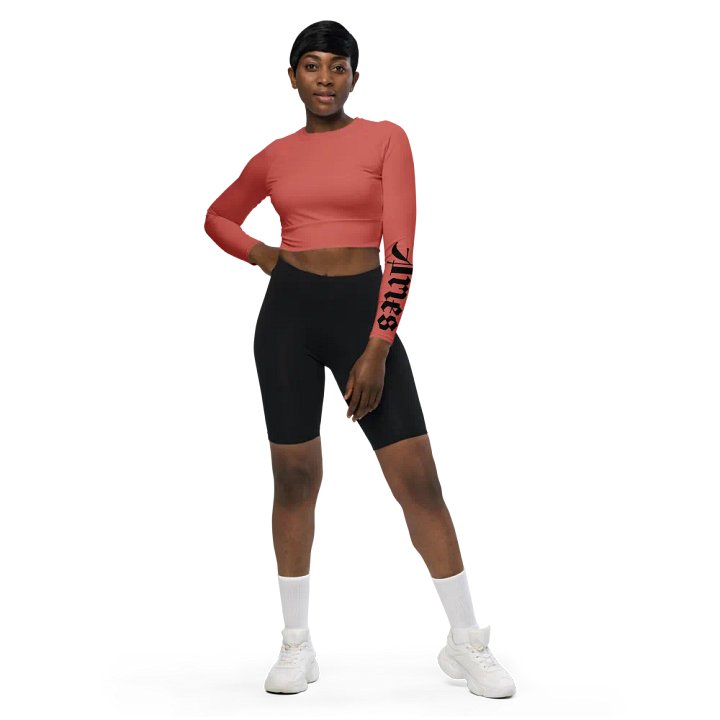 Aries Eco-Chic Long Sleeve Crop Top product image (1)
