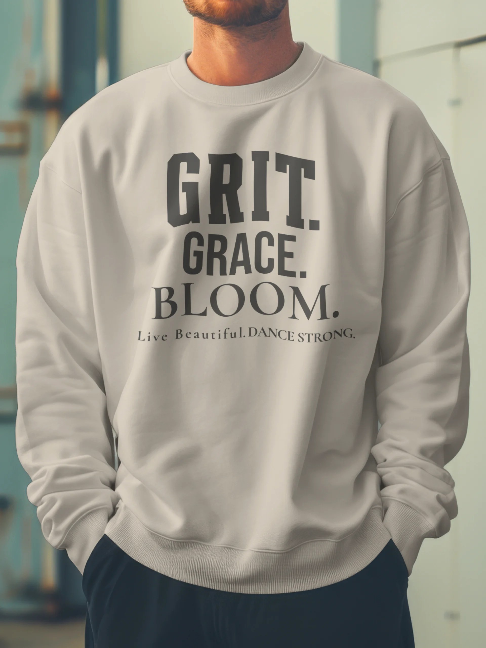 Grit. Grace. Bloom. Varsity Dance Sweatshirt product image (2)