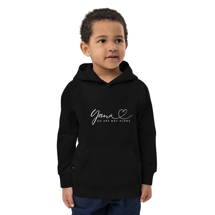 YANA kids black hoodie product image (1)