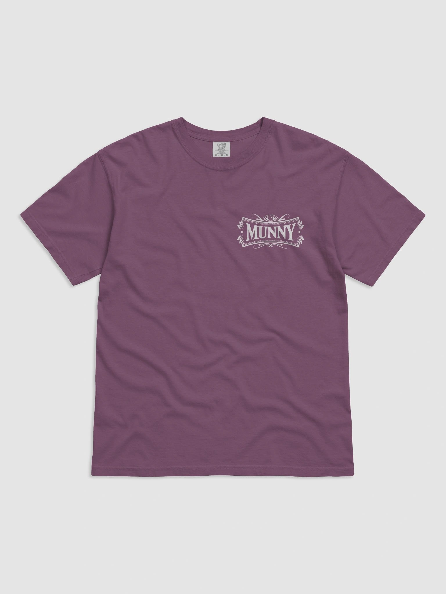 MUNNY "THINKING" TEE (Berry) product image (1)