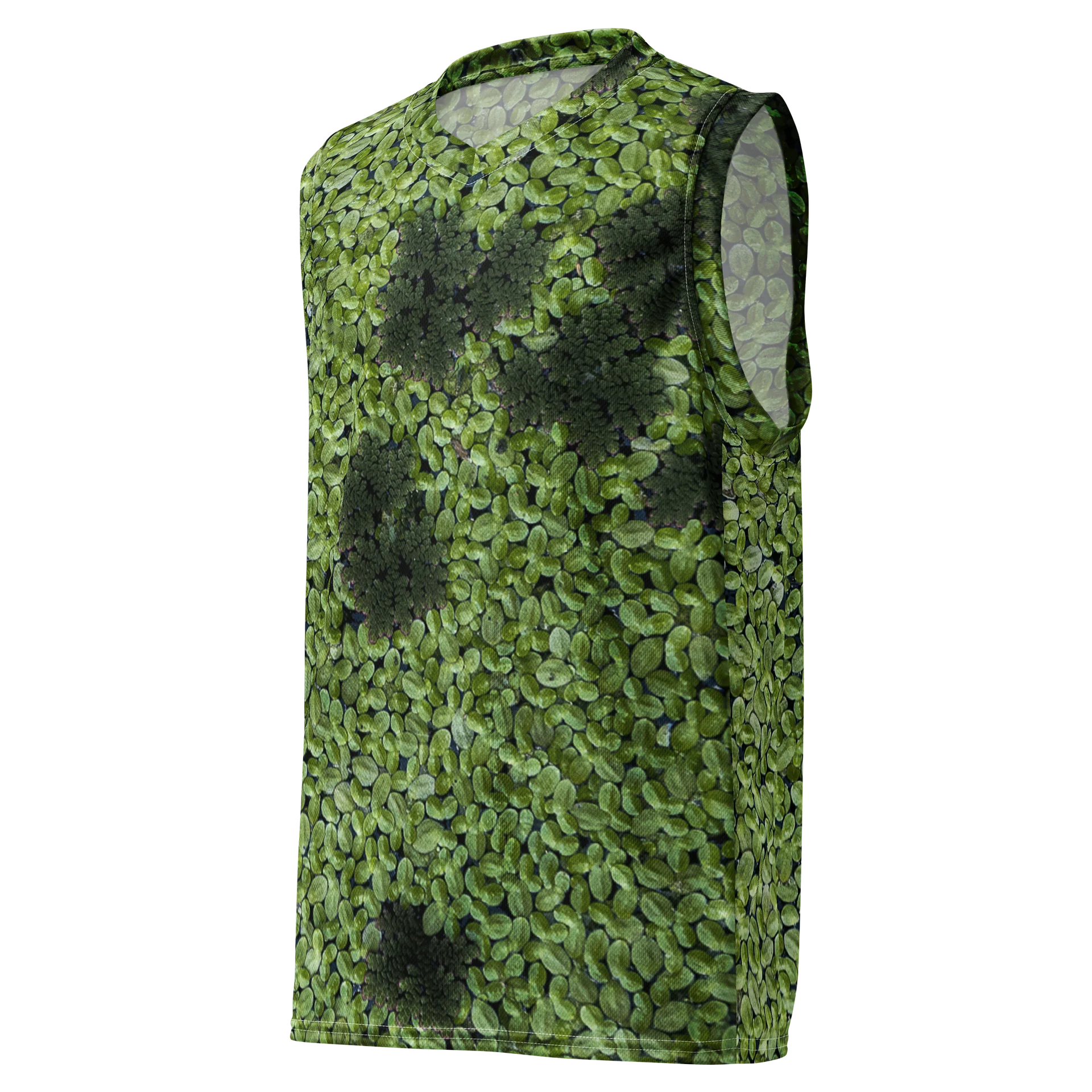 Verdant Life All-Over Print Recycled Unisex Basketball Jersey product image (1)