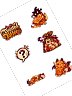 The AFK Cafe™ Twisted Toffee | 6-Piece Sticker Pack Vol. 2