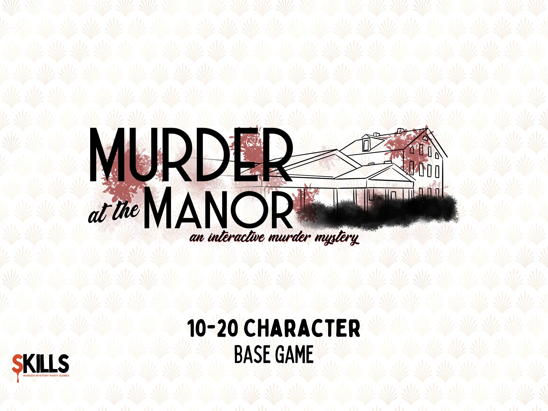 Murder at the Manor - A 1920s Speakeasy Murder Mystery - 10-20 Player Base Game product image (1)