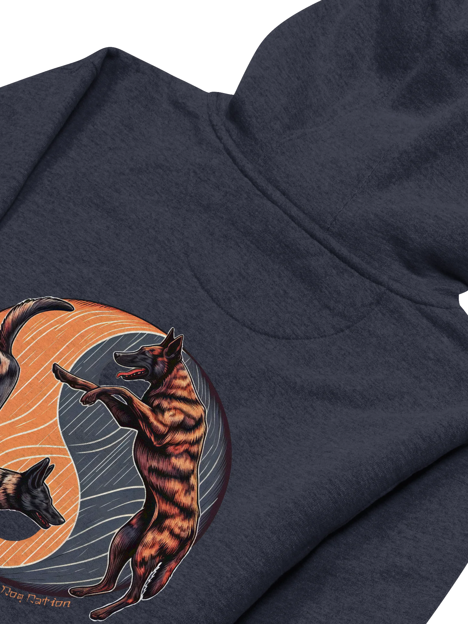 Dutch Shepherd Yin Yang - Premium Unisex Hoodie product image (2)