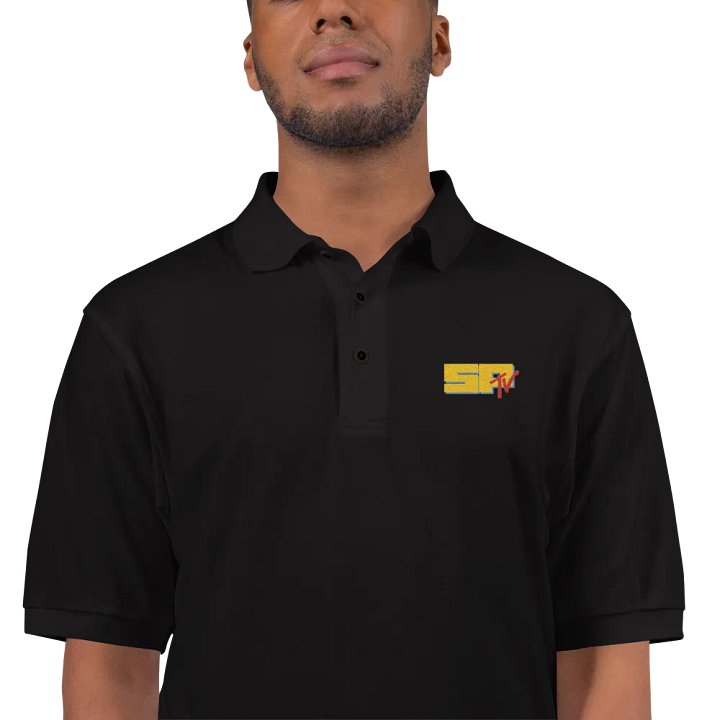 SPTV Logo Soft Cotton Polo - Embroidered product image (1)