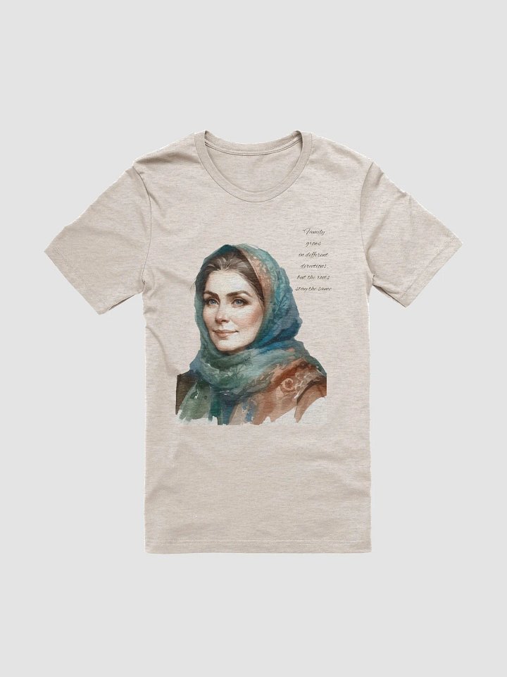 Serene Scarf Watercolor T-Shirt product image (1)