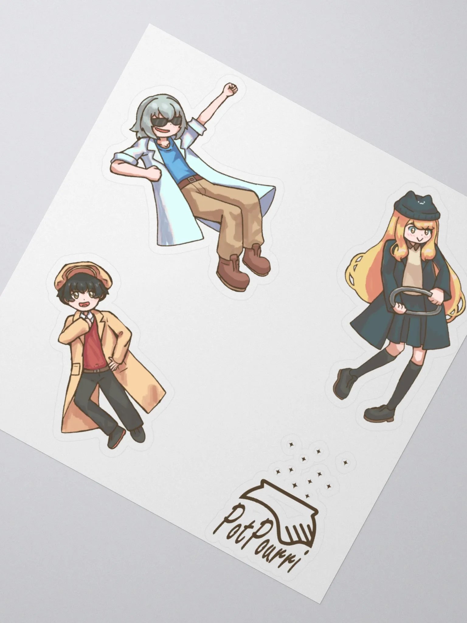 PotPourri sticker set 3 product image (2)