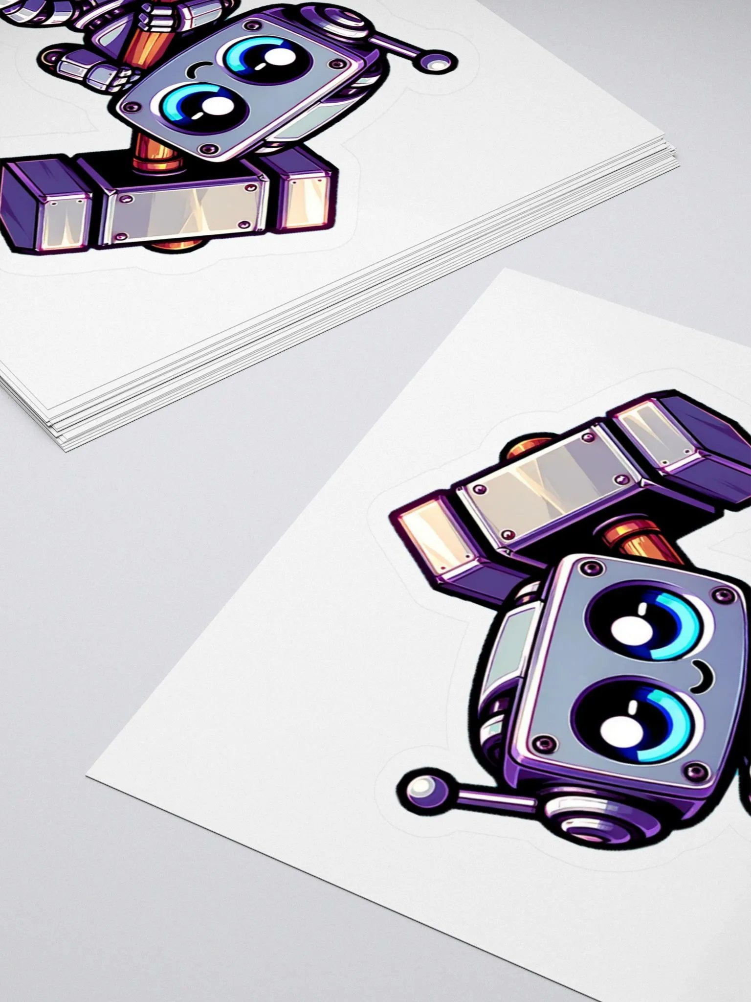 Hammerbot Kiss Cut Stickers product image (4)