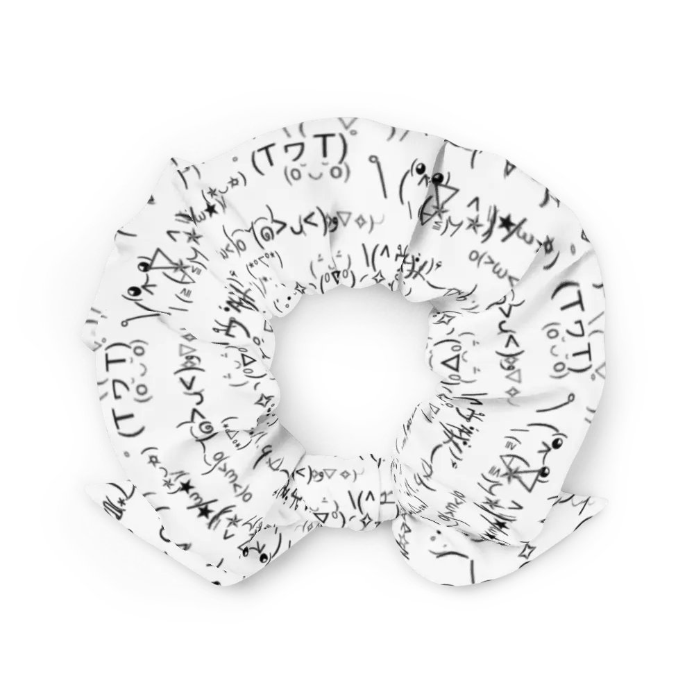 kaomoji scrunchie product image (4)