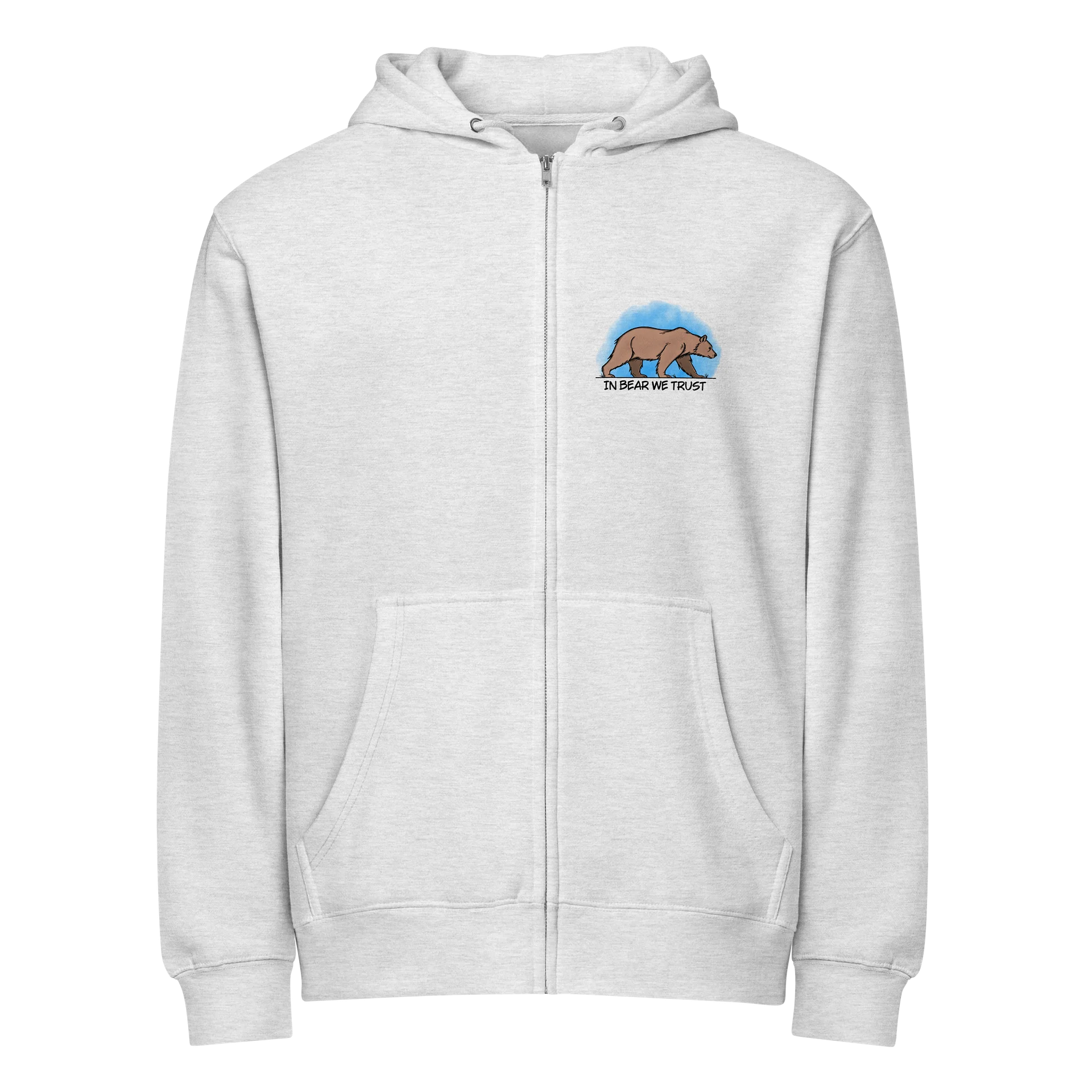 In Bear We Trust Zip-Up Hoodie product image (1)