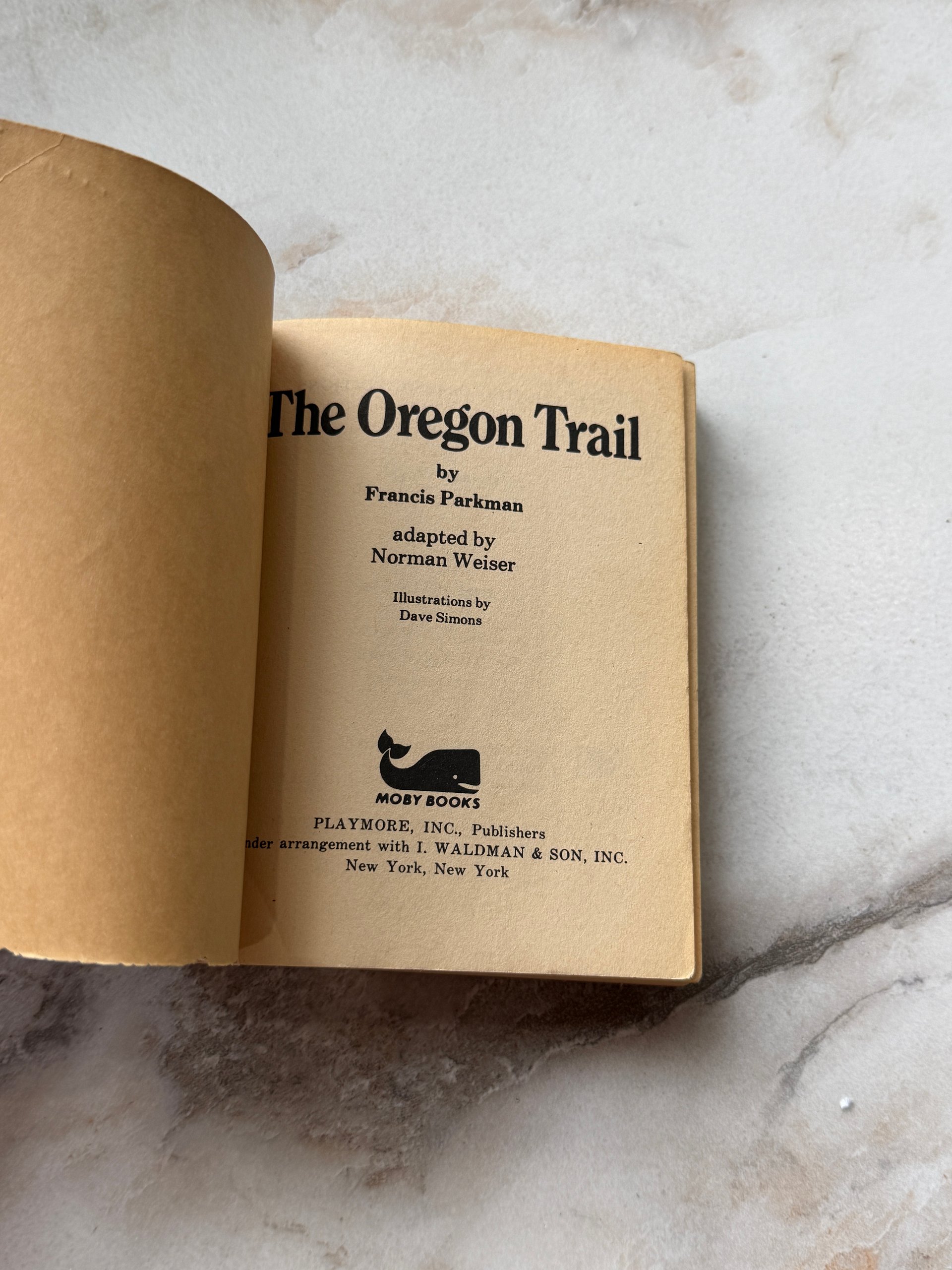1979 | The Oregon Trail | Francis Parkman | Illustrated Classic Edition | Vintage Paperback product image (2)