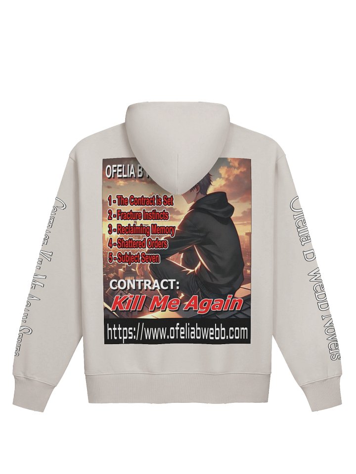 Contract: Kill Me Again Book Series Heavy Zip Hoodie product image (4)