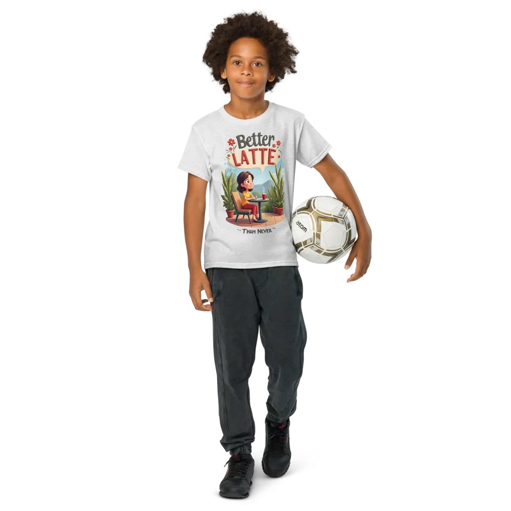 Better Latte Youth Sports Tee product image (41)