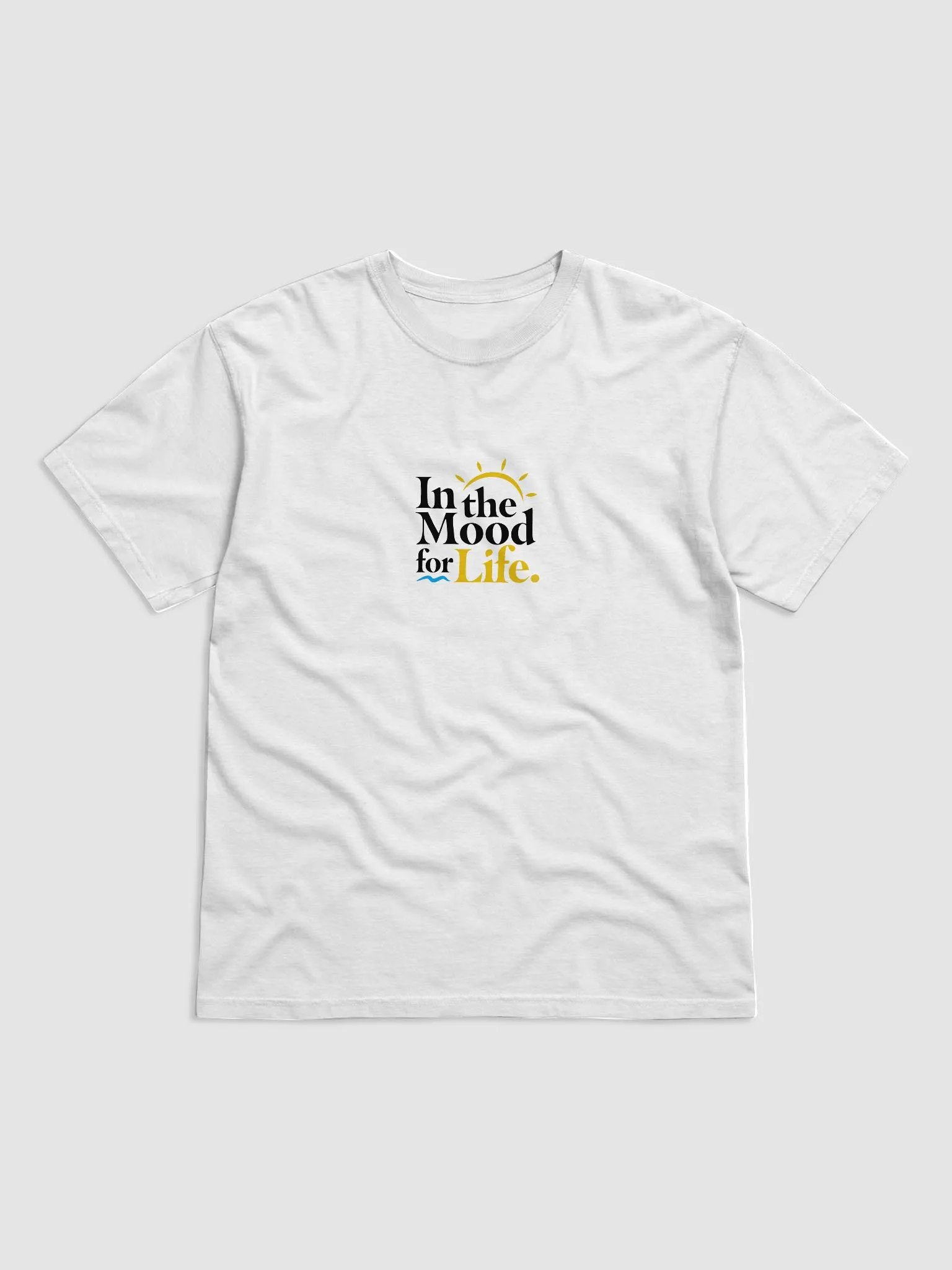 White 100% Cotton Tee | Summit Logo product image (1)