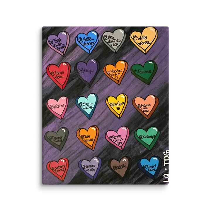 Sweetheart Supporters – February Conversation Hearts product image (1)