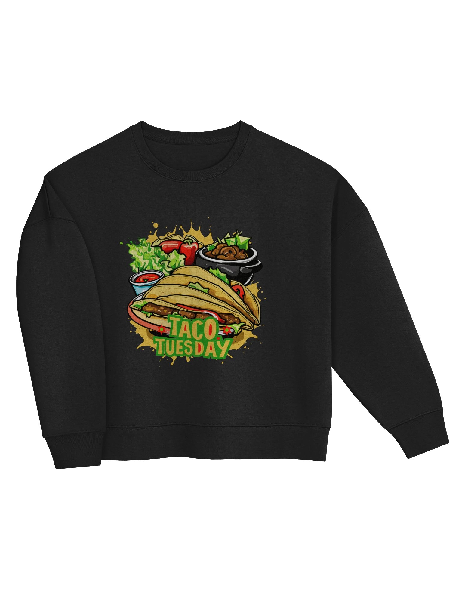 Taco Tuesday | Stanley/Stella Women's Organic Crew Neck Sweatshirt product image (3)
