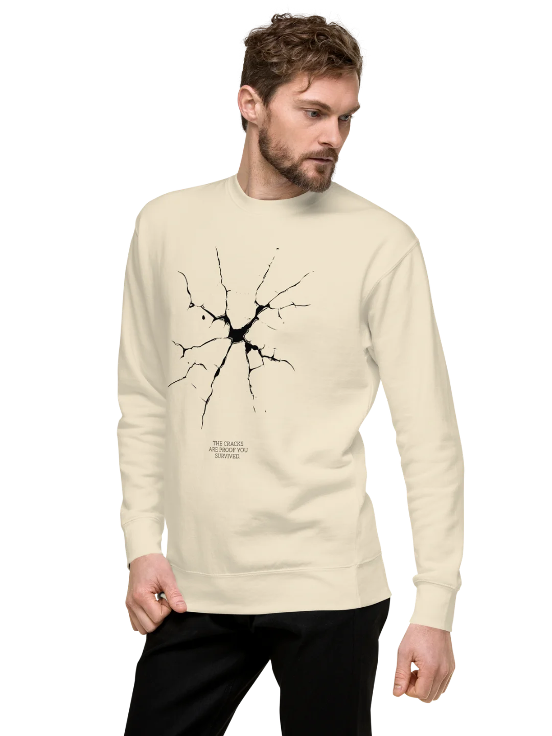 CRACKS — Survivor Sweatshirt product image (3)