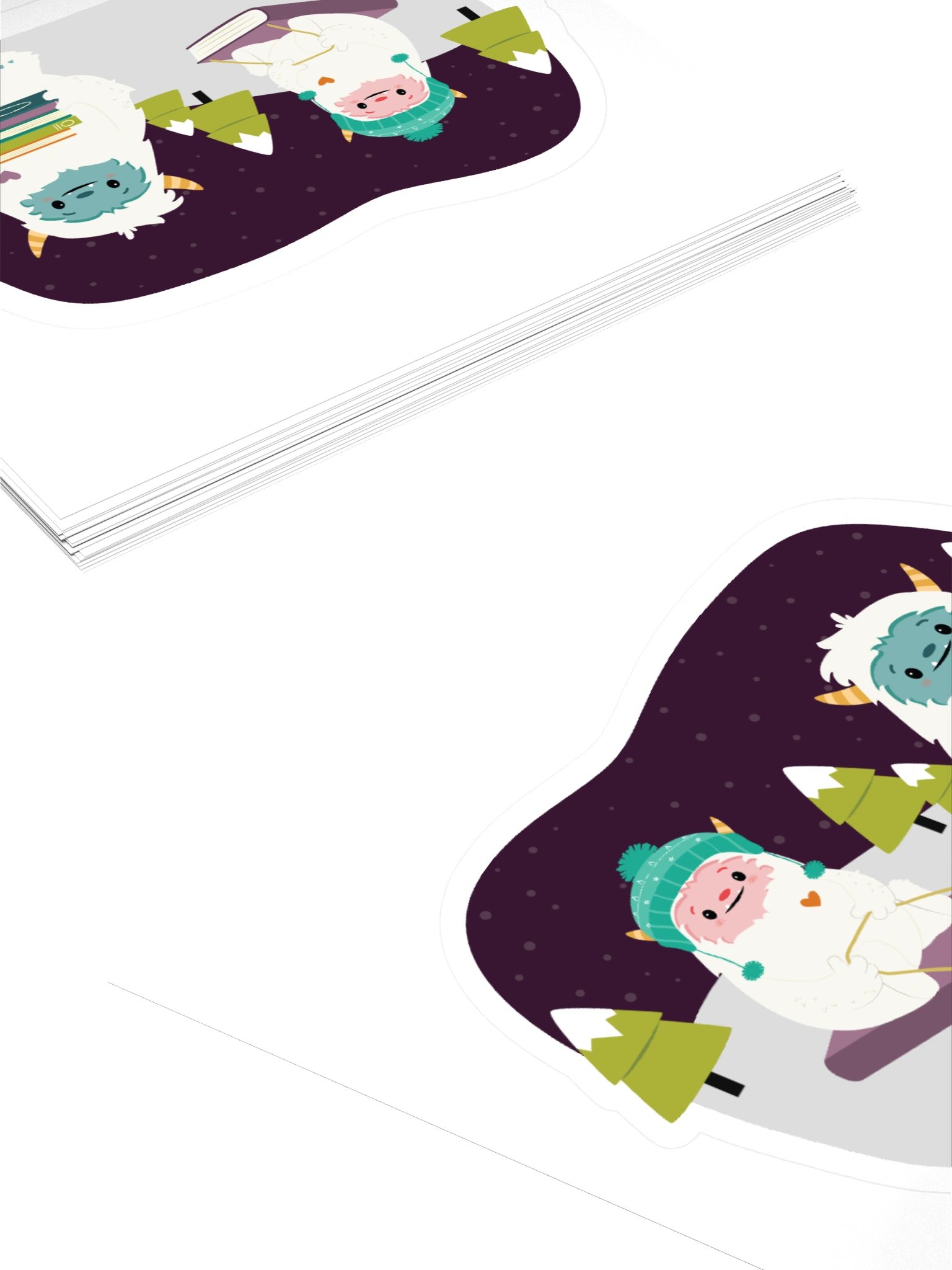 I'm Yeti to Read! Sticker product image (4)