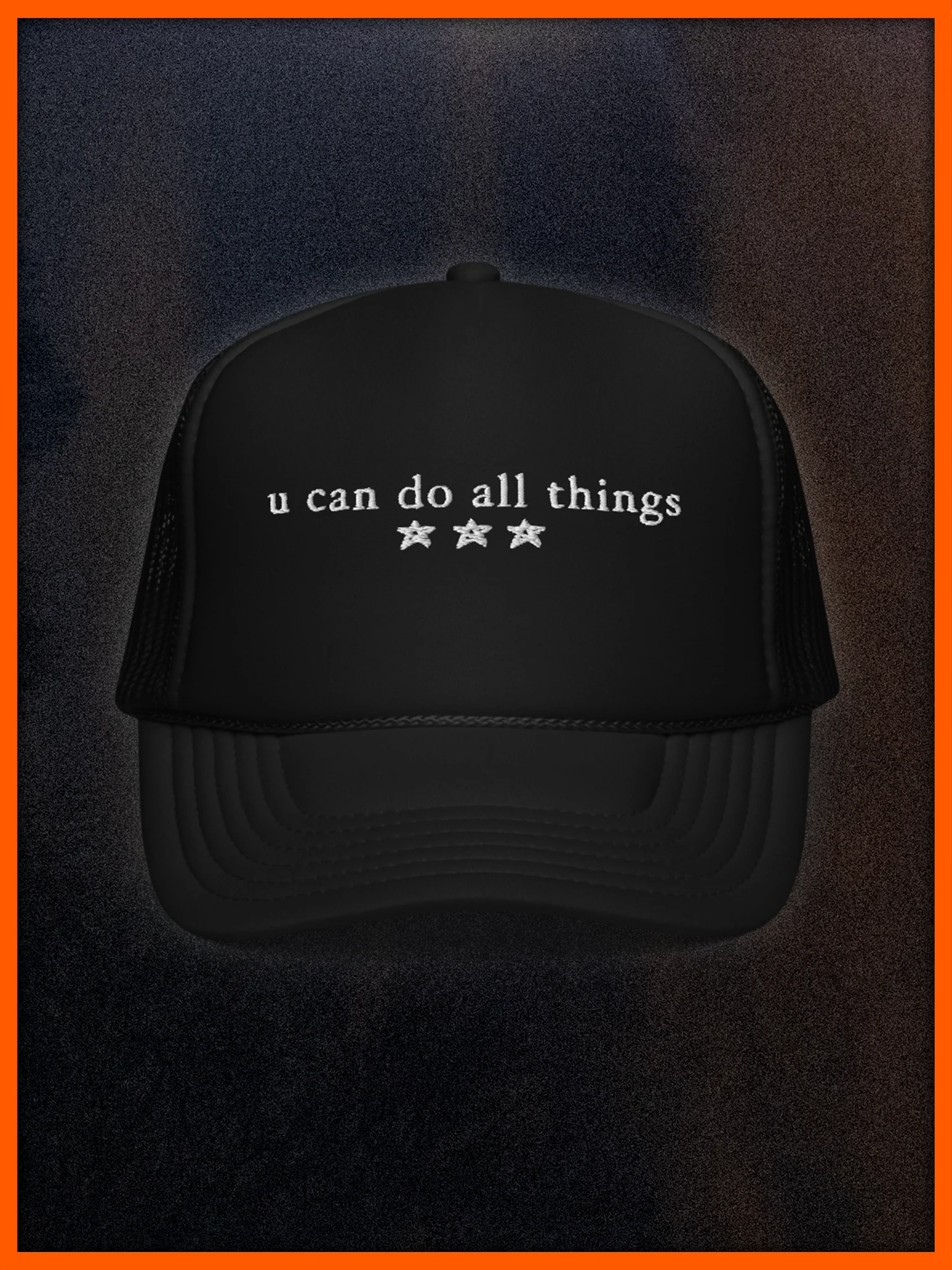 "3 Stars" Trucker Hat product image (1)